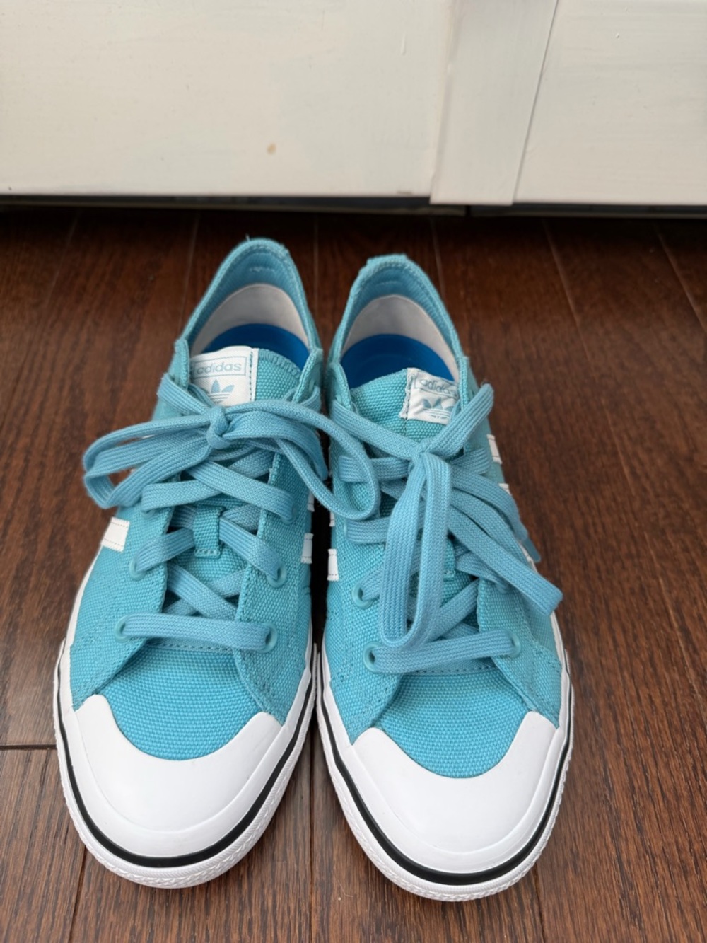 Adidas Nizza Low ADV Canvas Sneakers Size 7.5 - Picture 2 of 13